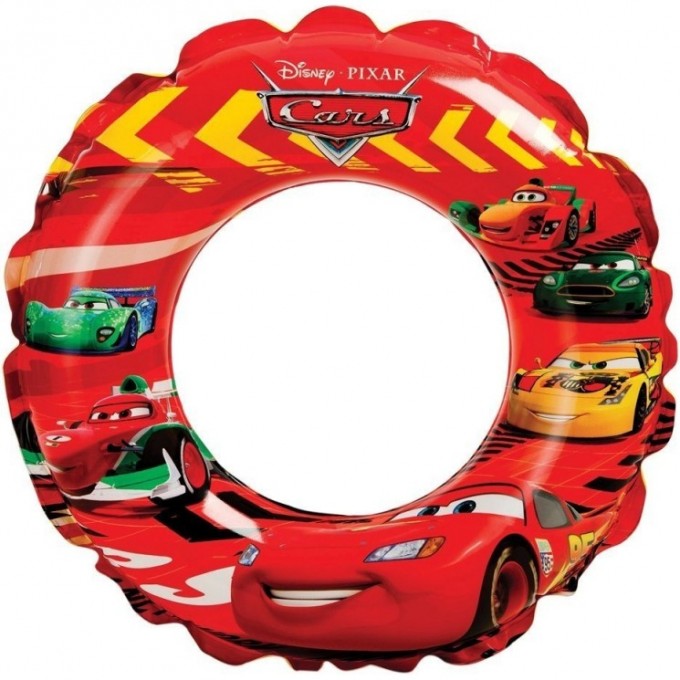 Круг для плавания INTEX «ТАЧКИ» , d=51 см, от 3-6 лет 58260