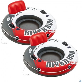 Круг-кресло с ручками INTEX RIVERLAND 56825, 135 см