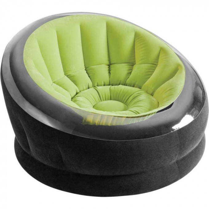 Надувное кресло INTEX EMPIRE 112х109х69см зеленое 68581 Надувное кресло INTEX EMPIRE 112х109х69см зеленое 68581